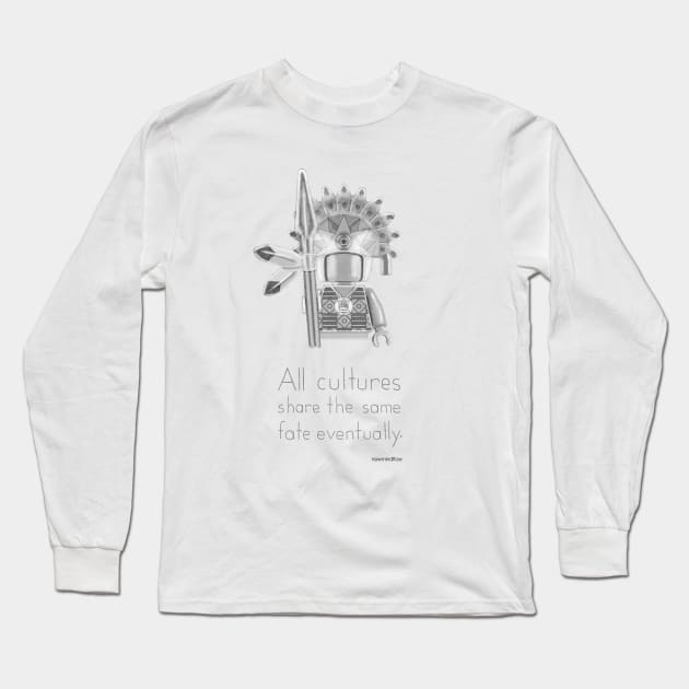 Inca - All Cultures Share the Same Fate Eventually Long Sleeve T-Shirt by newmindflow